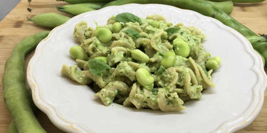 Pesto di fave e anacardi