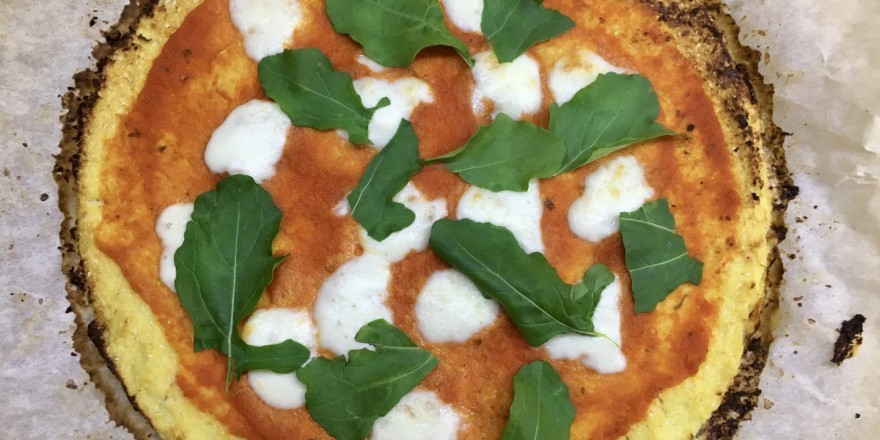 Pizza di cavolfiore